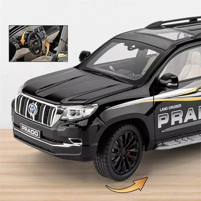 1:18 Diecast Land Cruiser Prado Model Car - Image 3
