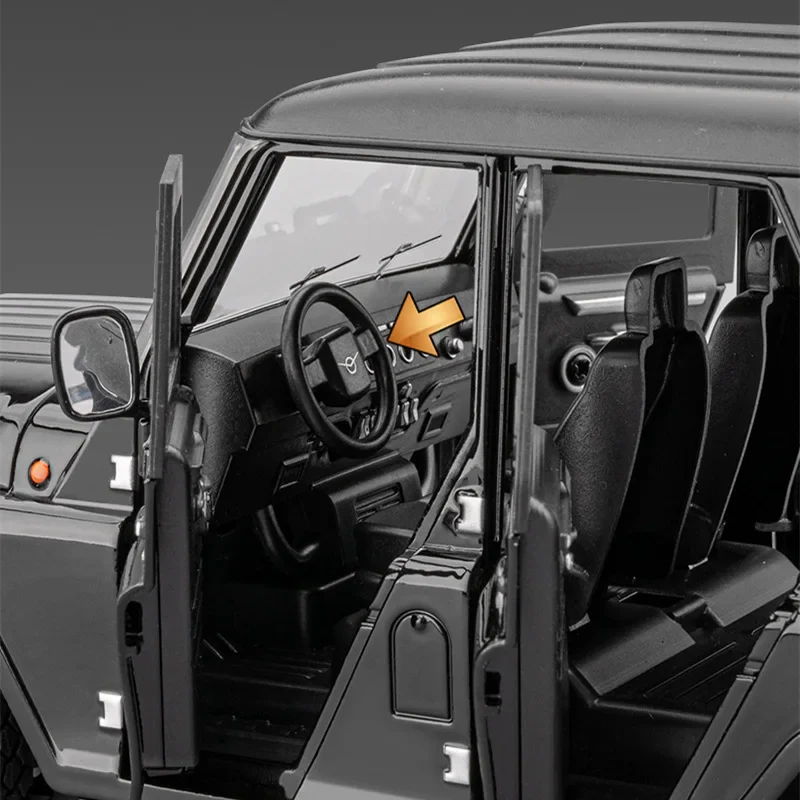 1:18 Diecast Russia UAZ Hunter SUV Model - Image 7