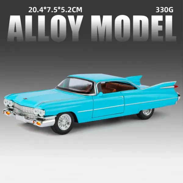 1:24 Diecast 1959 Cadillac Eldorado Model Car - Image 12