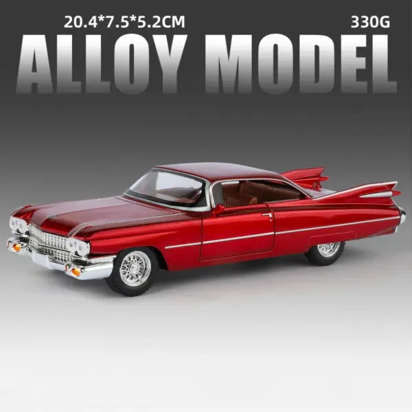 1:24 Diecast 1959 Cadillac Eldorado Model Car - Image 4