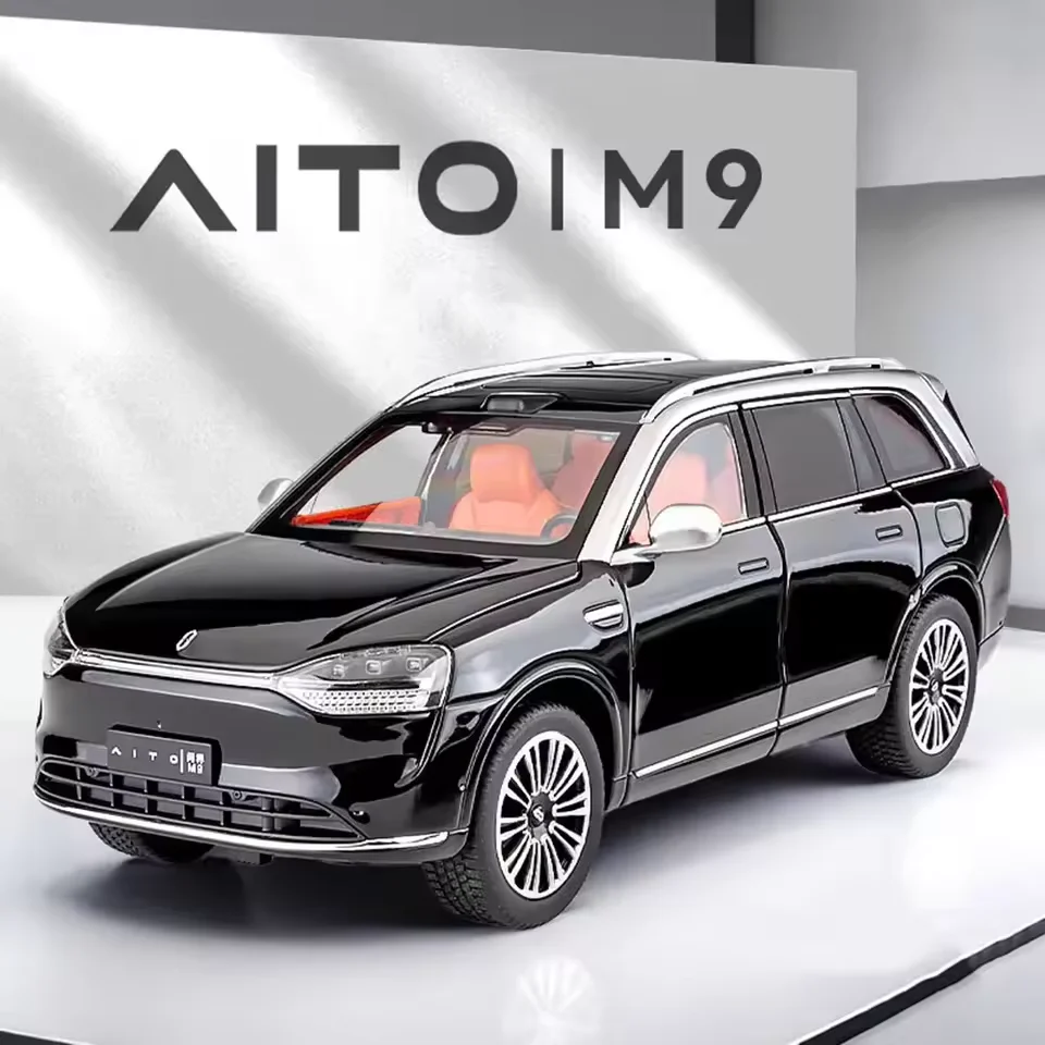 1:24 Diecast AITO M9 SUV Model Car - Image 3
