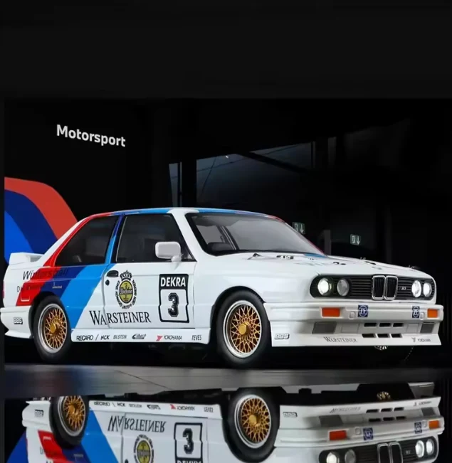 1:24 Diecast BMW M3 E30 Modified Model Car - Image 7