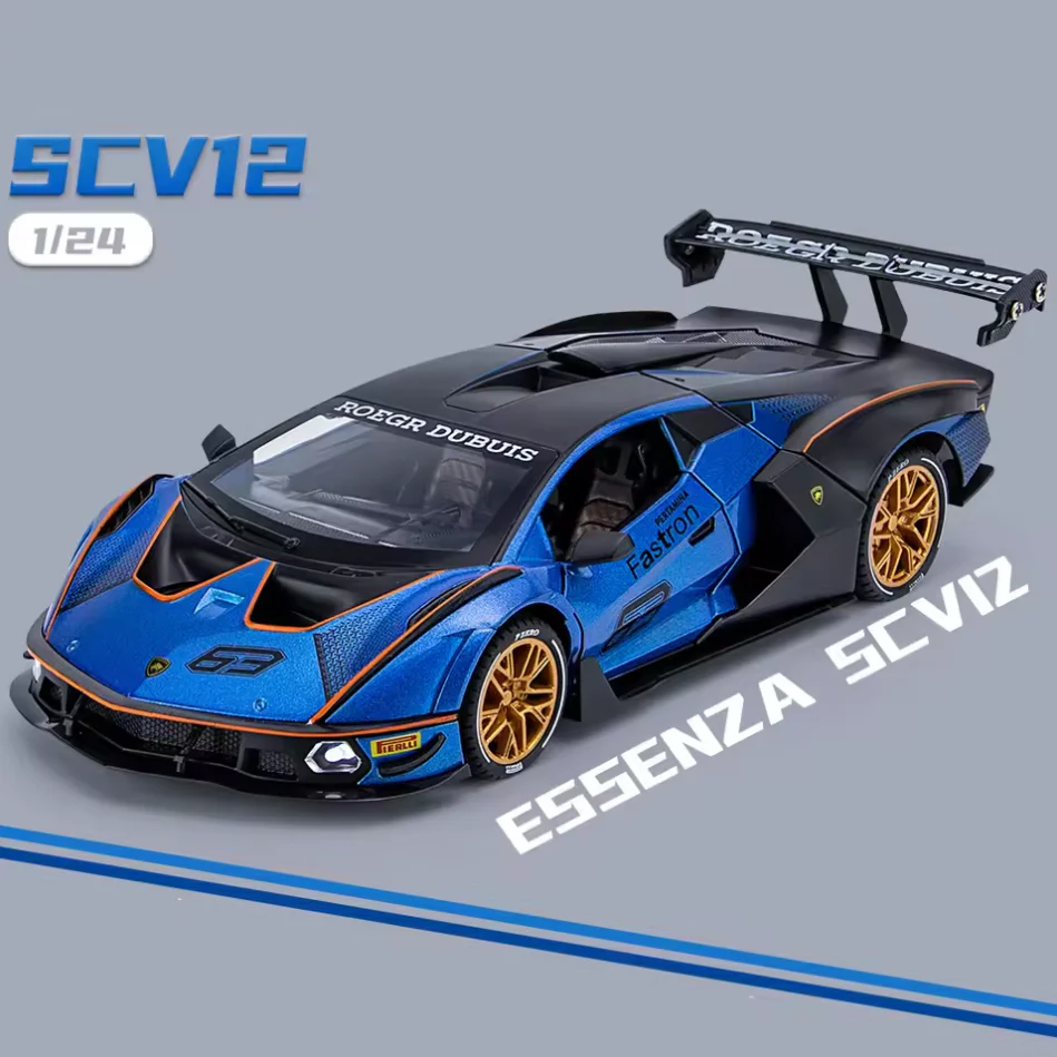 1:24 Diecast Lamborghini Essenza Model Car - Image 4