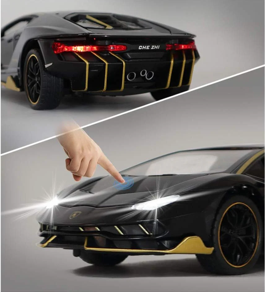 1:24 Diecast Lamborghini LP770-4 Model Car With Smoke - Image 2