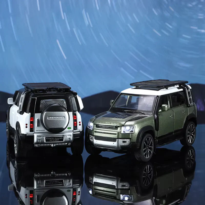 1:24 Diecast Land Rover Defender Model Car - Image 3