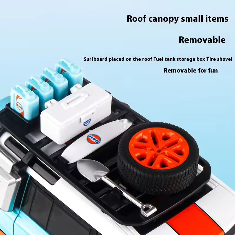 1:24 Diecast Land Rover Defender Modified Model - Image 4