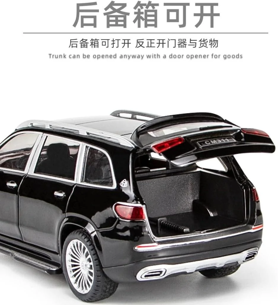 1:24 Diecast Mercedes Maybach GLS 600 Model Car - Image 5