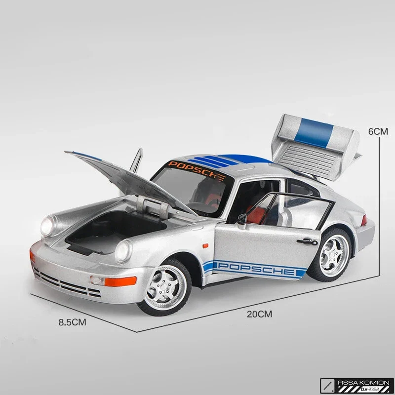 1:24 Diecast Porsche 964 Model Car - Image 5