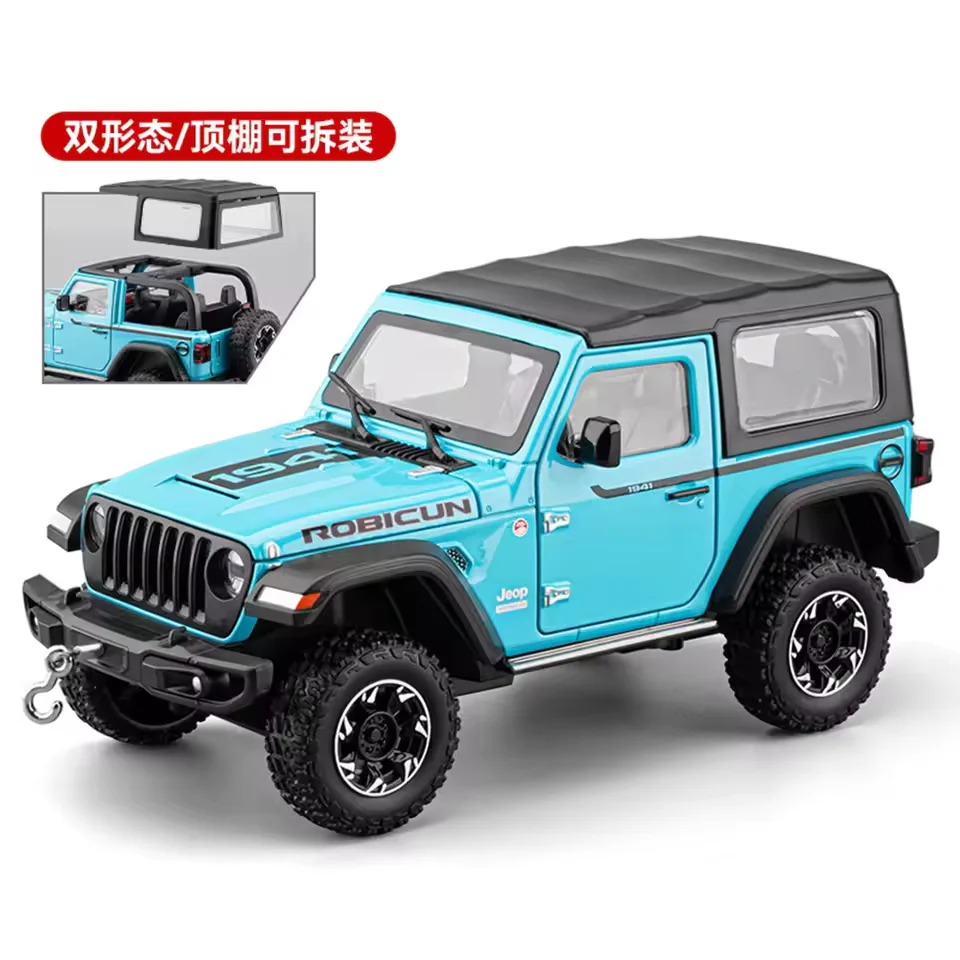 1:24 Diecast Rubicon Jeep Model - Image 9
