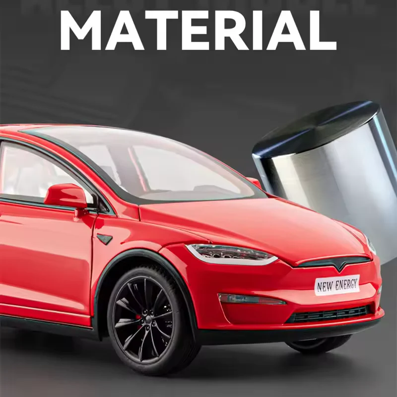 1:24 Diecast Tesla Model X Car - Image 3
