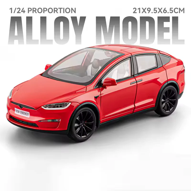 1:24 Diecast Tesla Model X Car - Image 8
