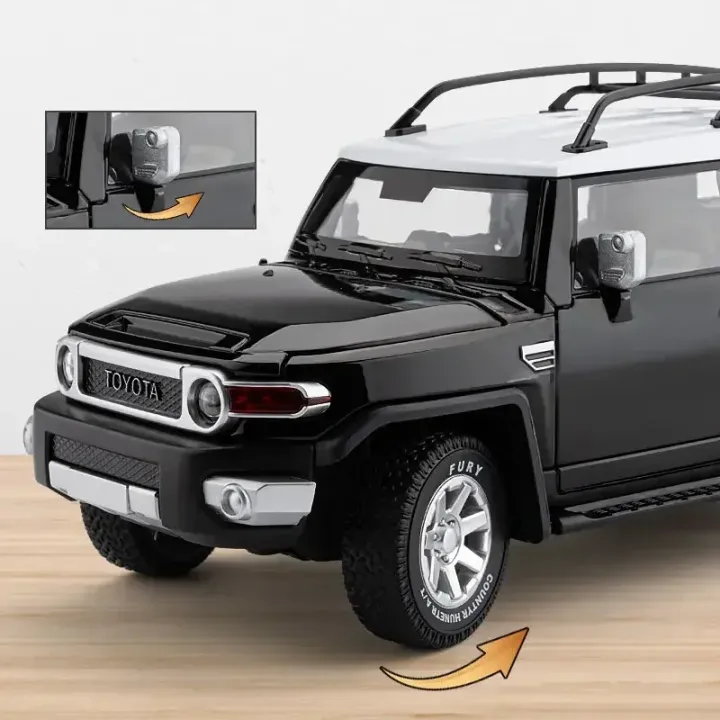 1:24 Diecast Toyota FJ Cruiser SUV Model - Image 3