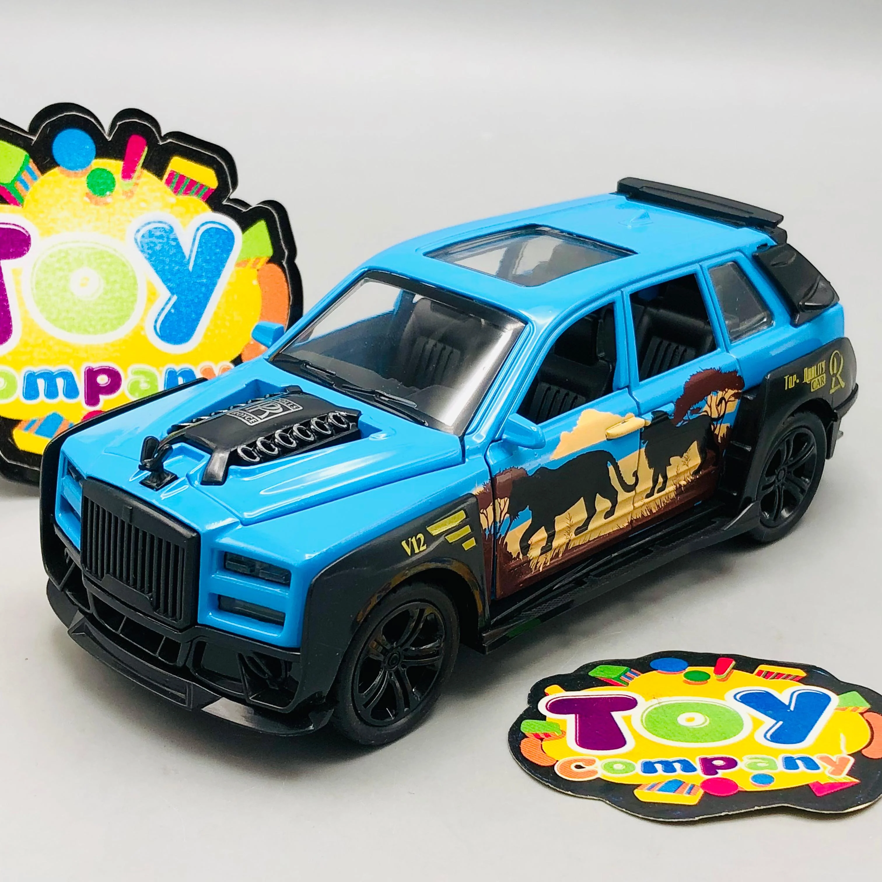1:28 Mini Diecast Rolls Royce Modified Model - 1Pc - Image 11