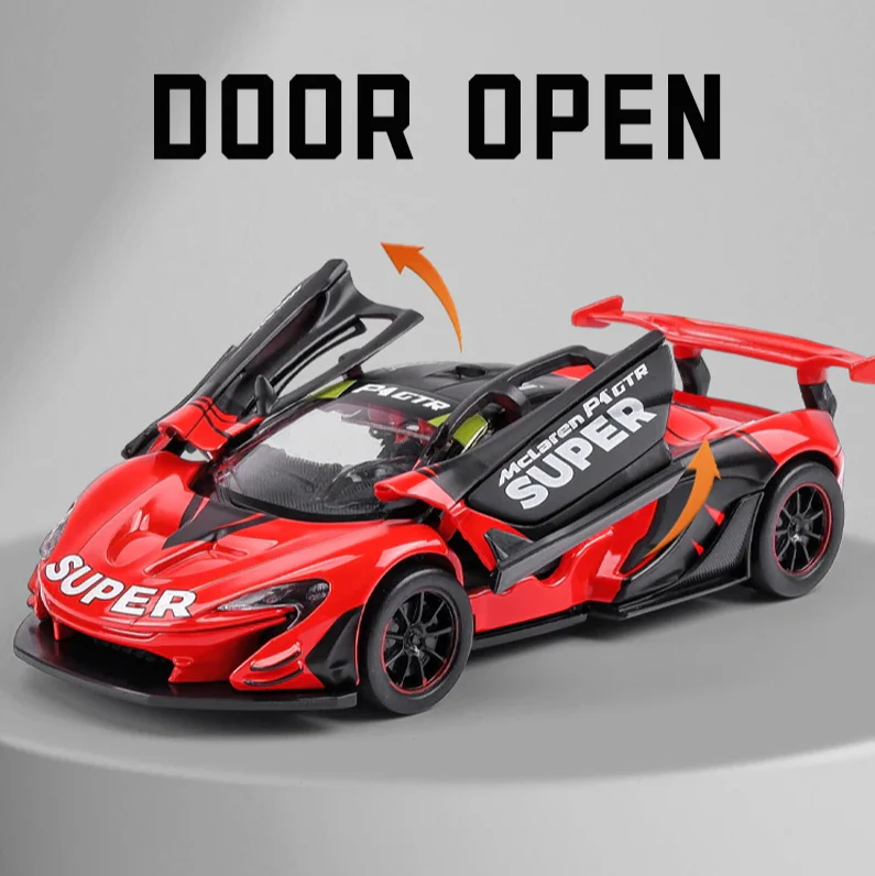 1:31 Diecast McLaren P1 GTR Official Licensed Model - Image 5