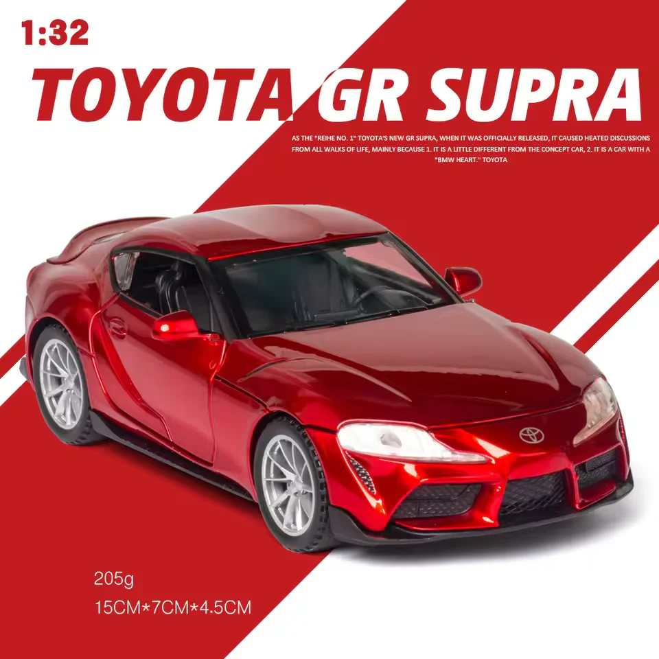 1:32 Diecast Toyota GR Supra Model Car - Image 4