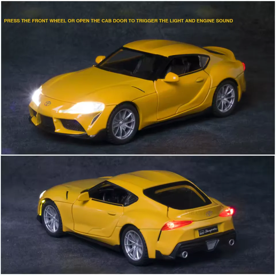 1:32 Diecast Toyota GR Supra Model Car - Image 6