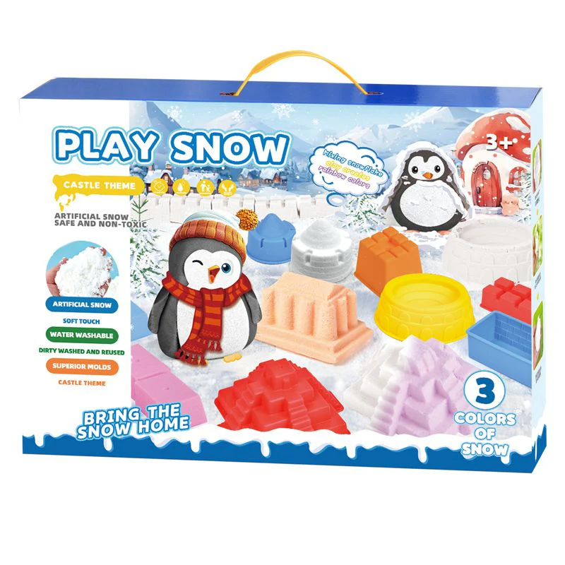 10Pcs DIY Kids Artificial Snow Castle Set - Image 5