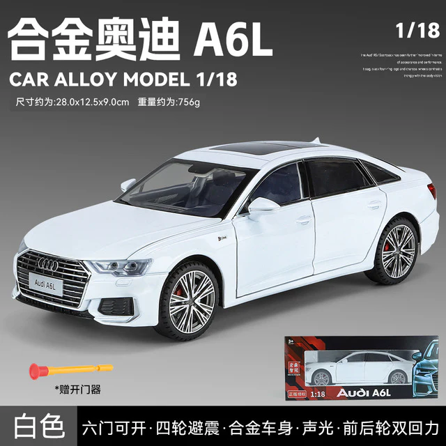 1:18 Diecast Metal Audi A6L Model Car - Image 2