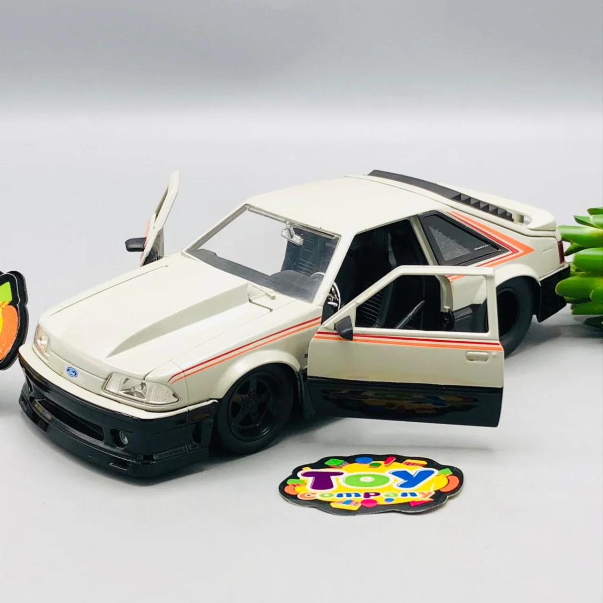 1:24 1989 Ford Mustang GT Bigtime Muscle by JADA - Image 4