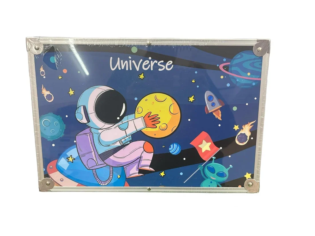 145Pcs Premium Space Themed Kids Painting Kit Briefcase - Image 16