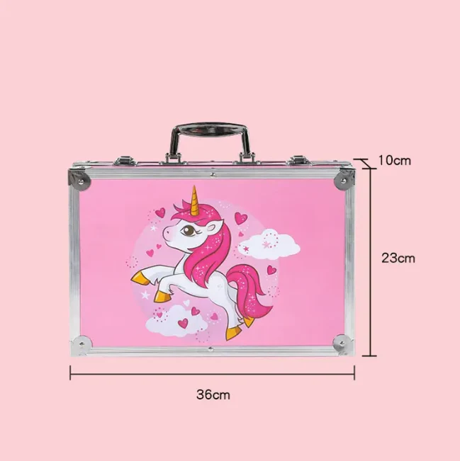 145Pcs Premium Unicorn Themed Kids Painting Kit Briefcase - Image 15
