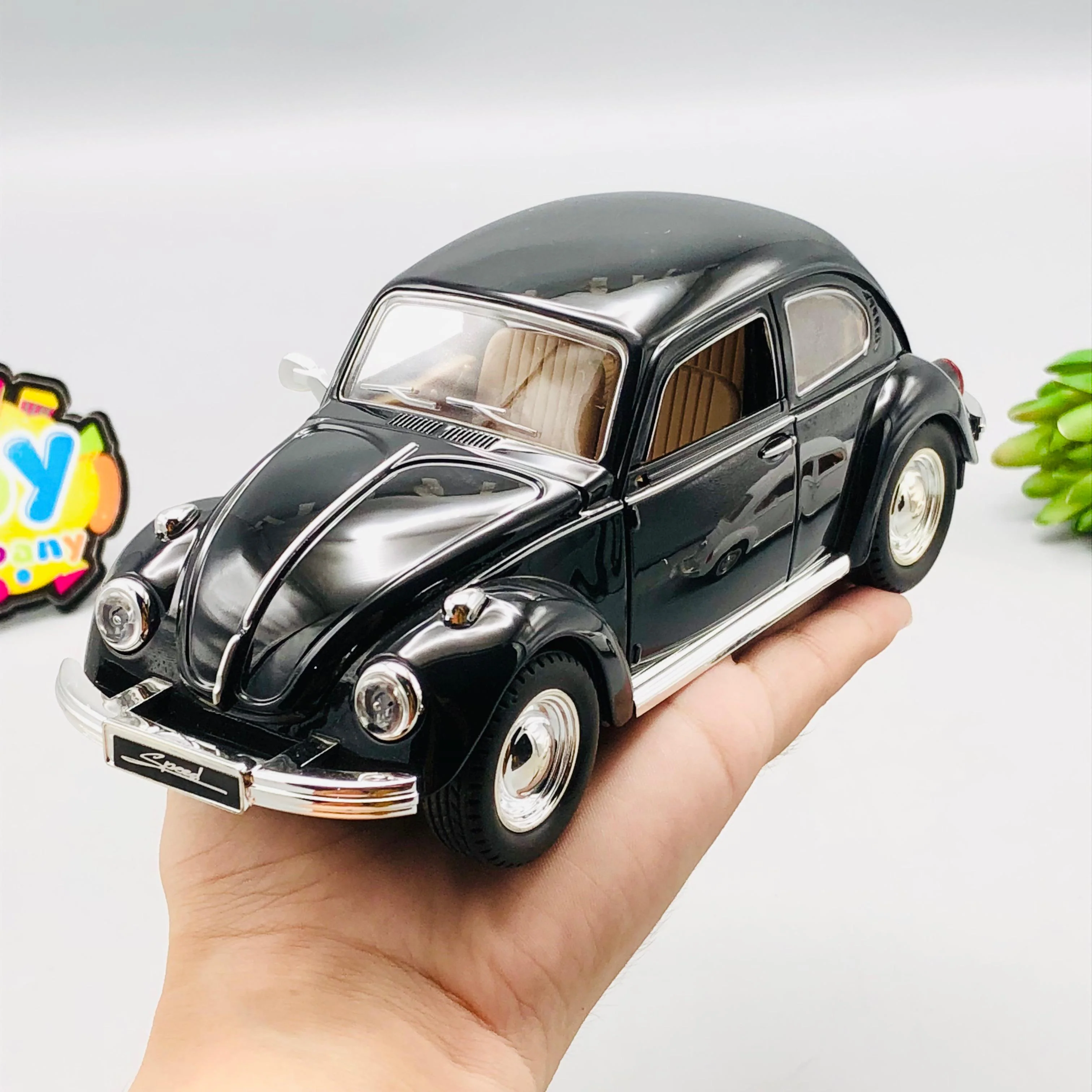 1Pc ABS Inertial Volkswagen Beetle Model - Image 13