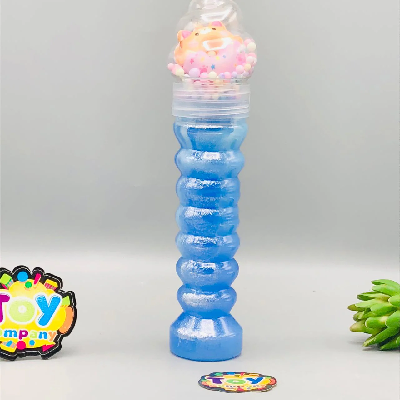 1Pc Squishy Snowflake Crystal Slime Mud Bottle