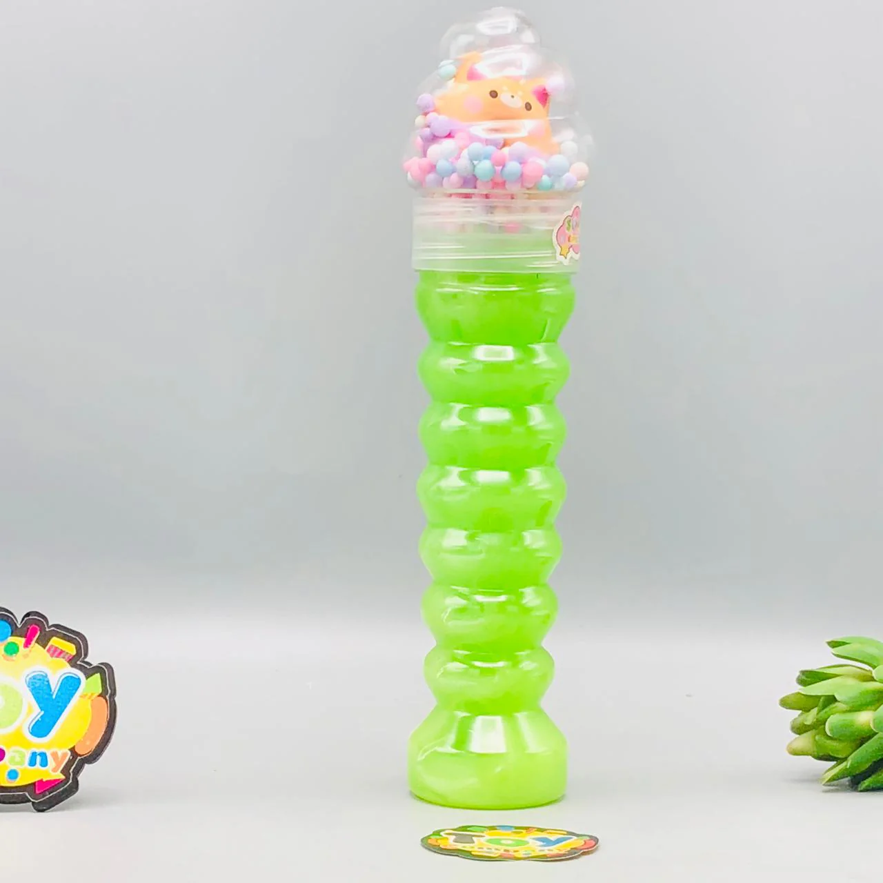 1Pc Squishy Snowflake Crystal Slime Mud Bottle - Image 5
