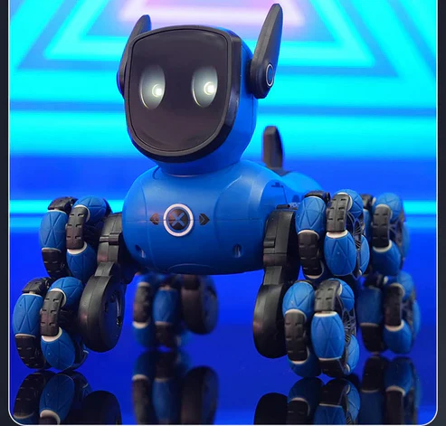 2.4G Mini RC 8 Wheels Stunt Robot Dog - Image 5