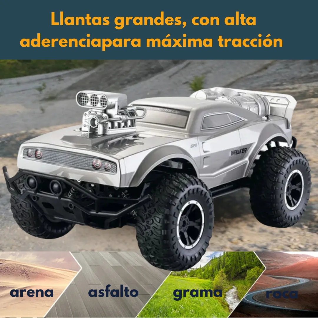 2.4GHz RC Dodge Off-Road Rock Crawler Truck - Image 2