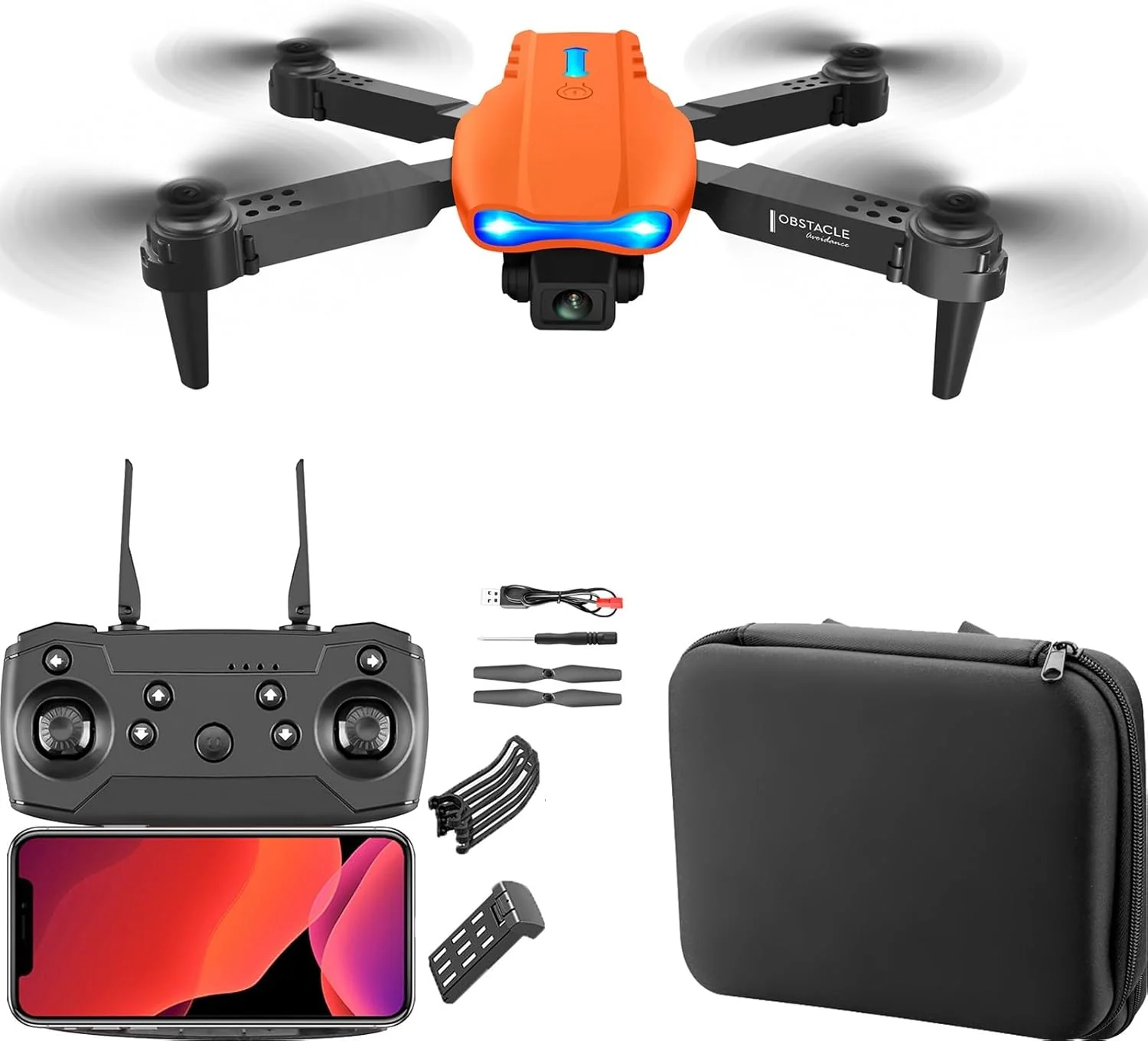 2.4GHz RC E99 HD Camera Drone - Image 5