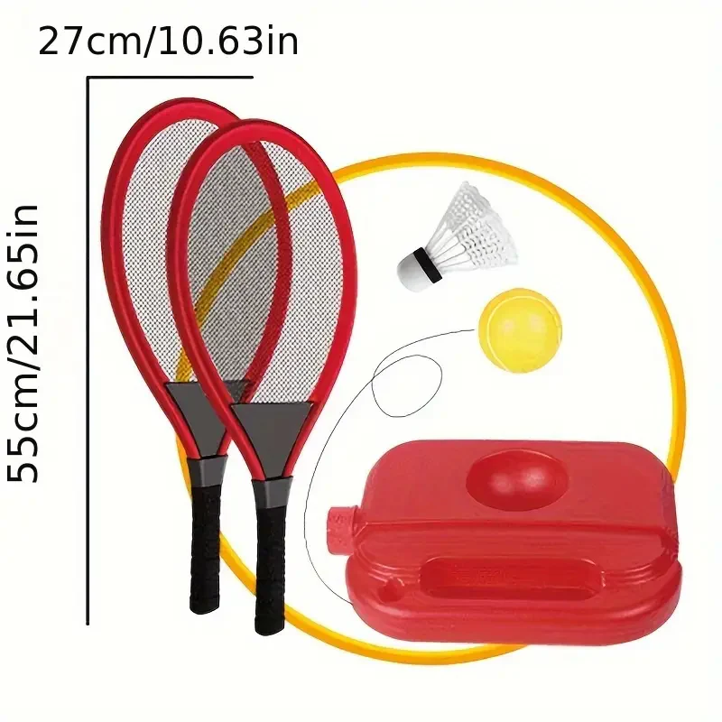 2 in 1 Kids Tennis & Badminton Sports Set - Image 3