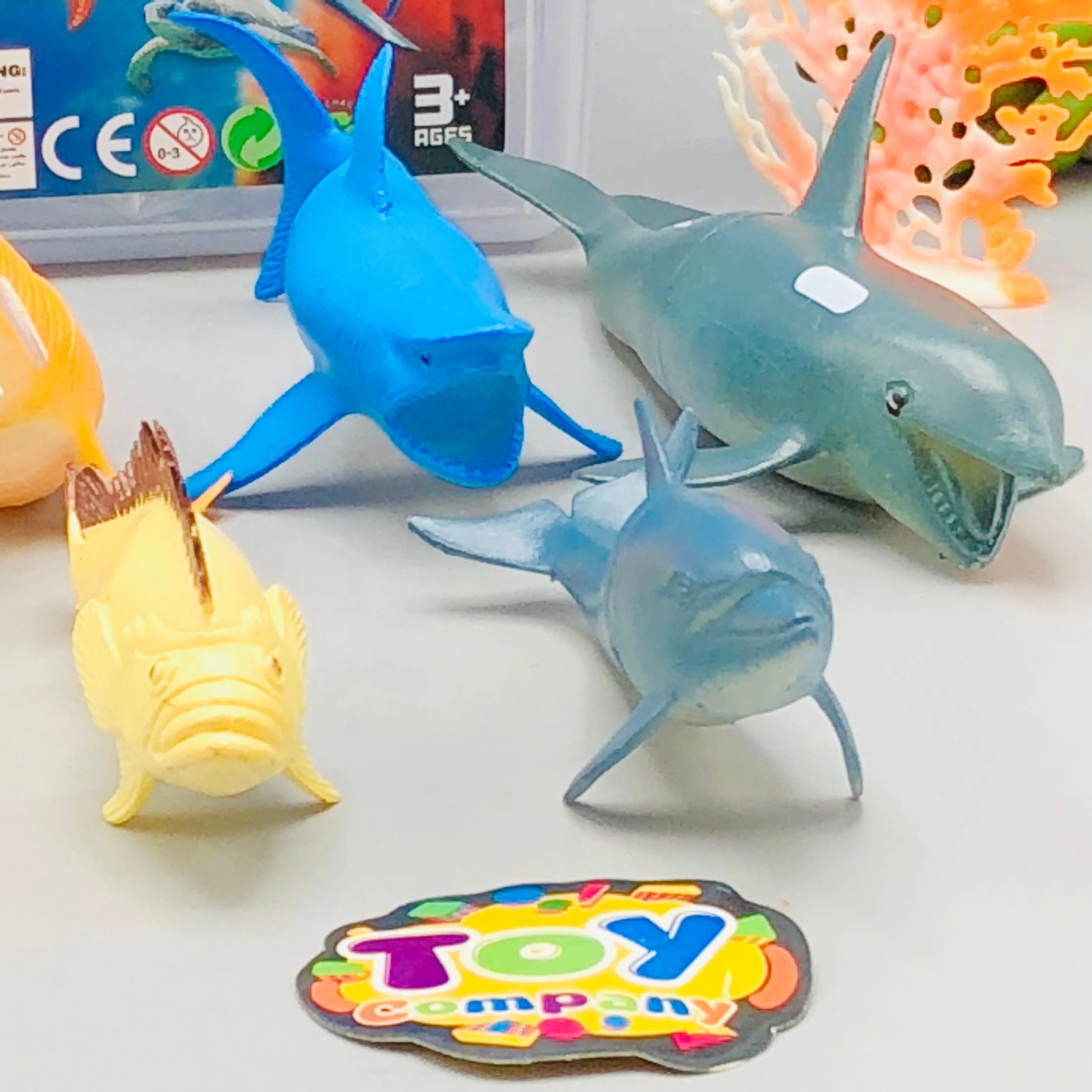 25Pcs Kids Wild Sea Animal World Toy With Storage Box - Image 3