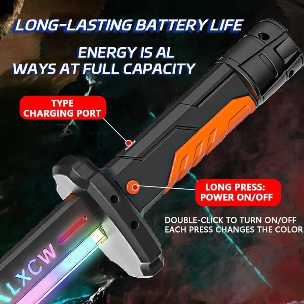 2in1 Kids Light-up Sword With Smoke & Sound - Image 3