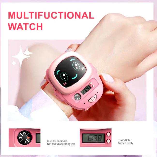 2Pcs Kids Electric Walkie Talkie Watch - Image 3