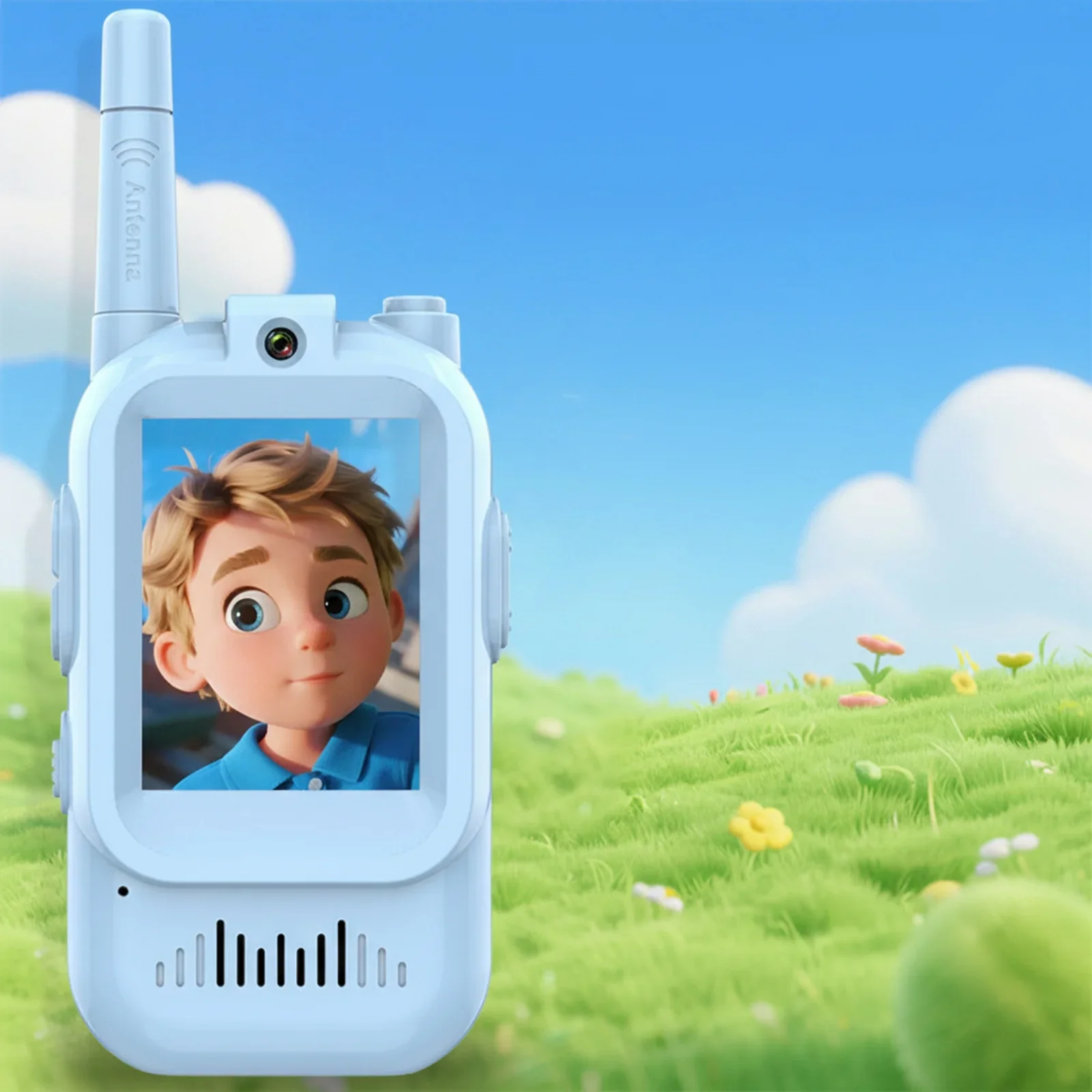 2Pcs Rechargeable Kids Video Walkie Talkie - Image 13