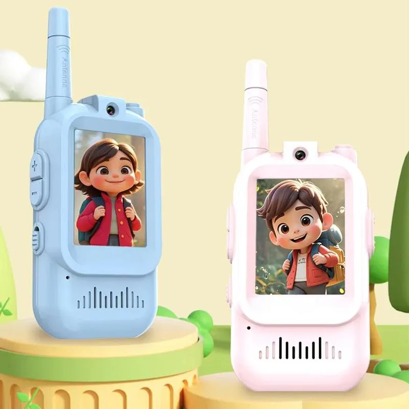 2Pcs Rechargeable Kids Video Walkie Talkie - Image 7