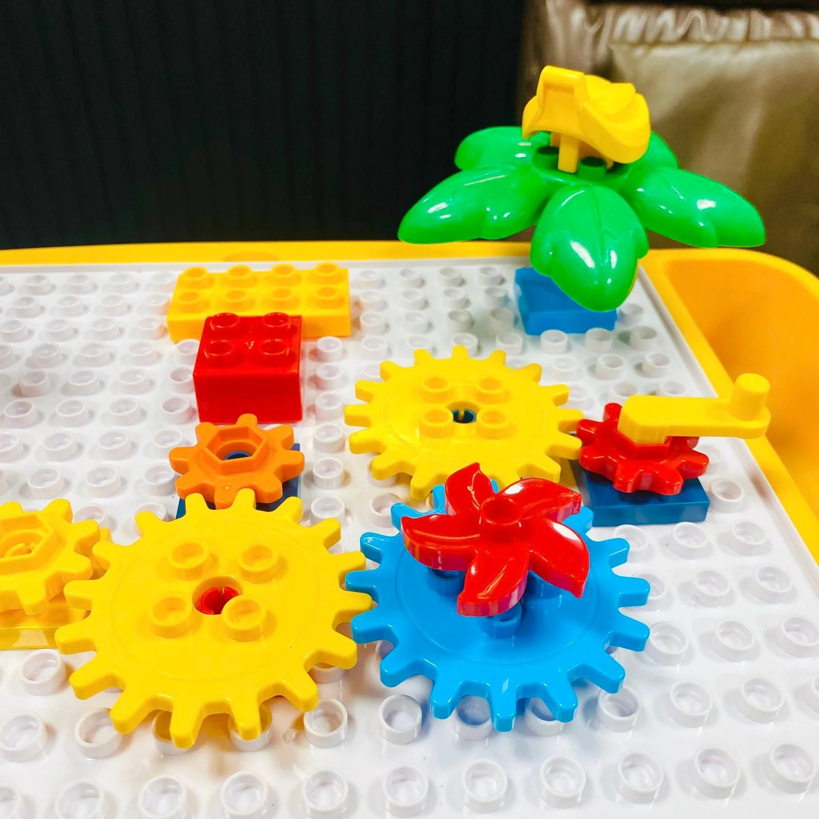 30Pcs DIY Multi-functional Building Blocks Table With Stool - Image 5