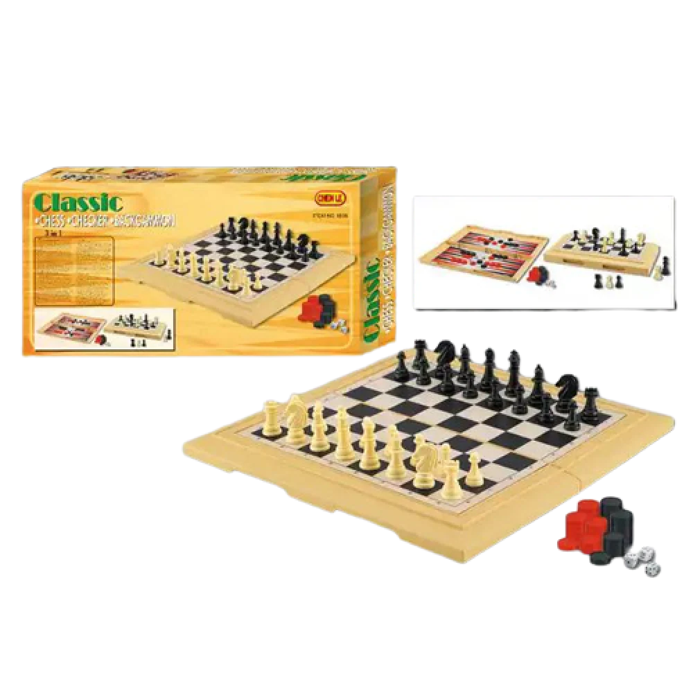 3in1 Premium Classic Chess Game Play Set - Image 3