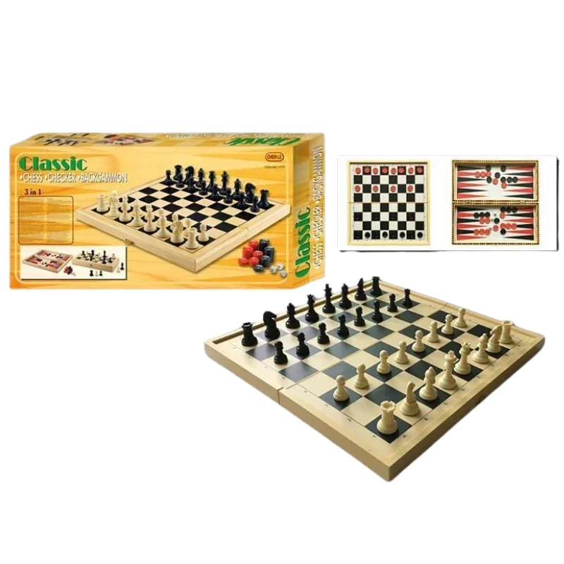 3in1 Premium Classic Chess Game Play Set - Image 5