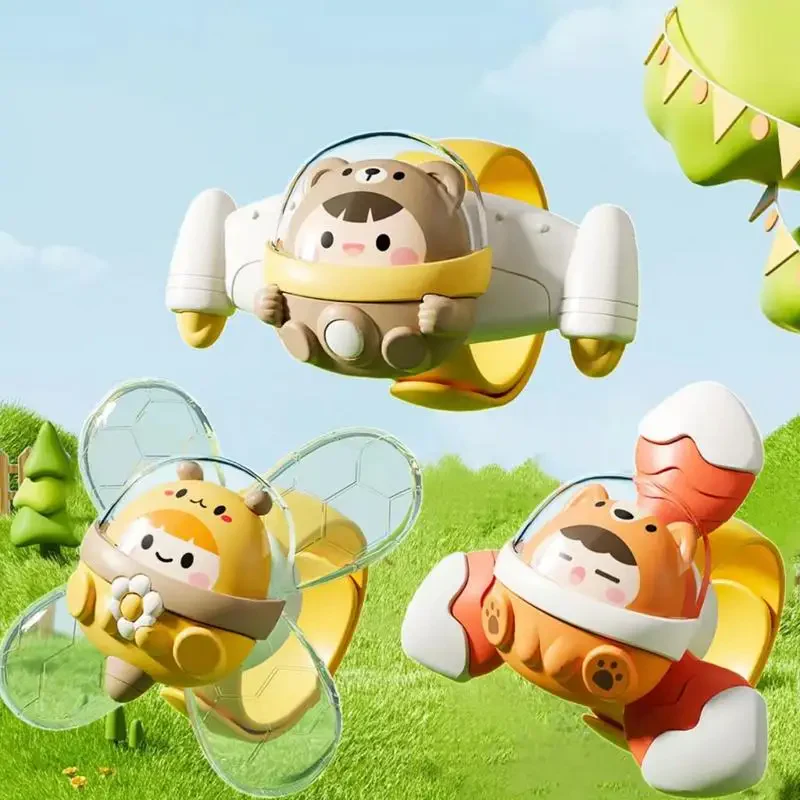 3Pcs Space Themed Baby Spinning Rattles - Image 10