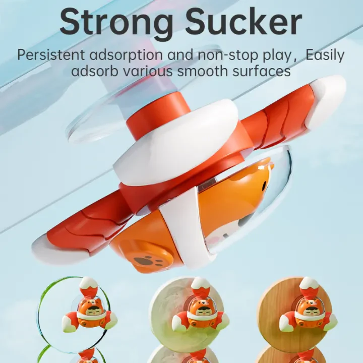 3Pcs Space Themed Baby Spinning Rattles - Image 3