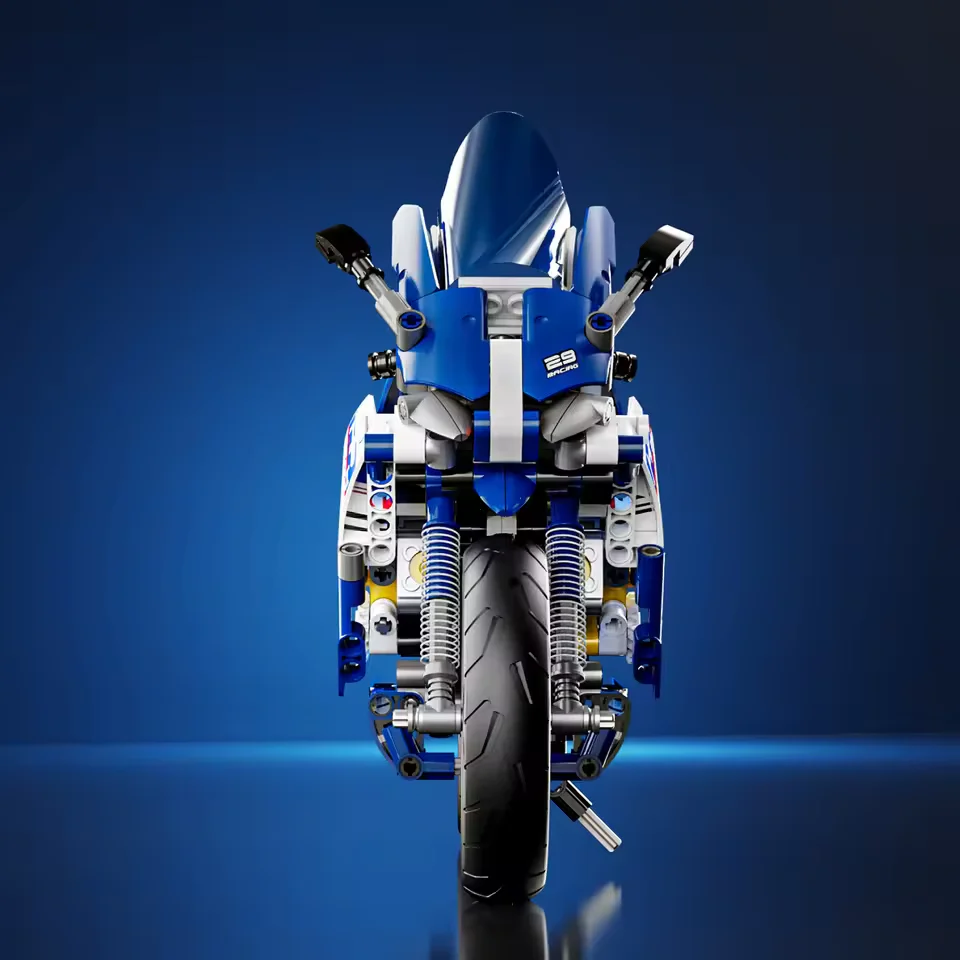 426Pcs DIY Racing Bike Lego Bricks Set - Image 5