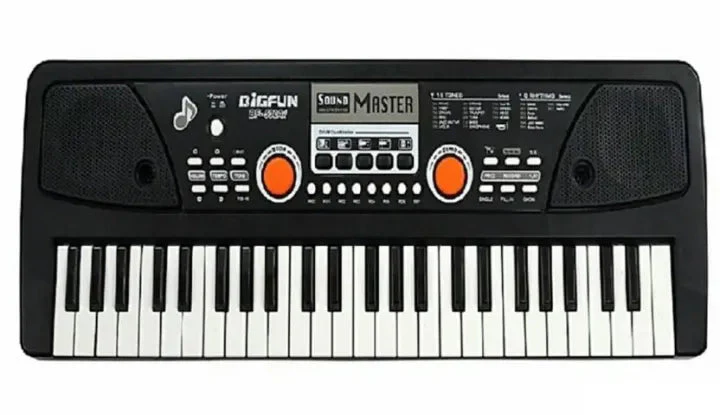 49 Keys BigFun Electronic Keyboard With Microphone - Image 7