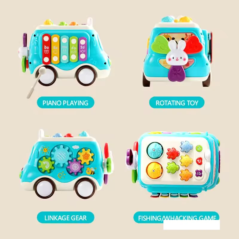 6in1 Multi-functional Baby Activity Car - Image 7