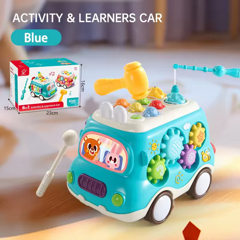 6in1 Multi-functional Baby Activity Car - Image 9