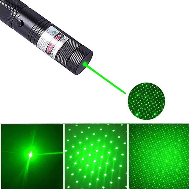 8in1 Rechargeable 303 Type Green Laser Pointer - Image 4