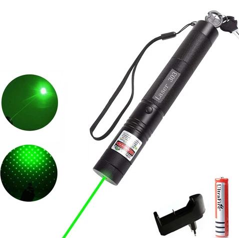 8in1 Rechargeable 303 Type Green Laser Pointer - Image 7