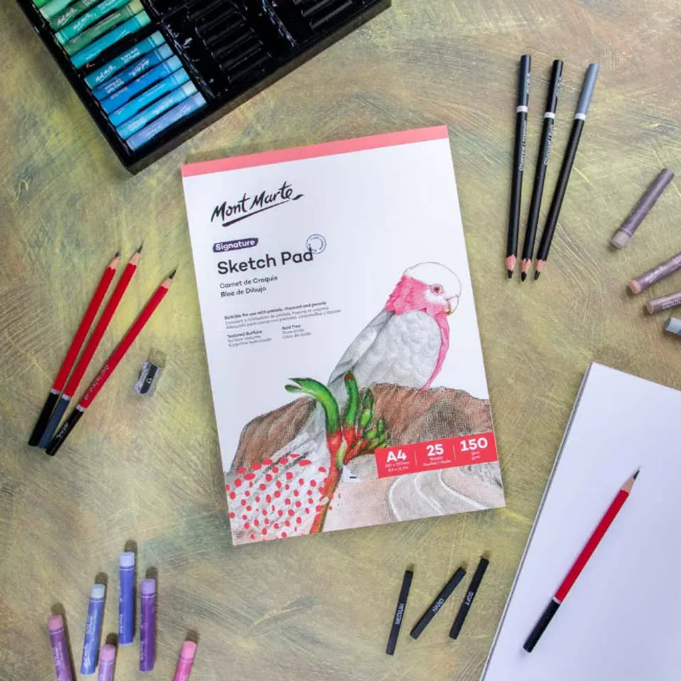 A4 Mont Marte Signature Sketch Pad - 25 Sheets - Image 4