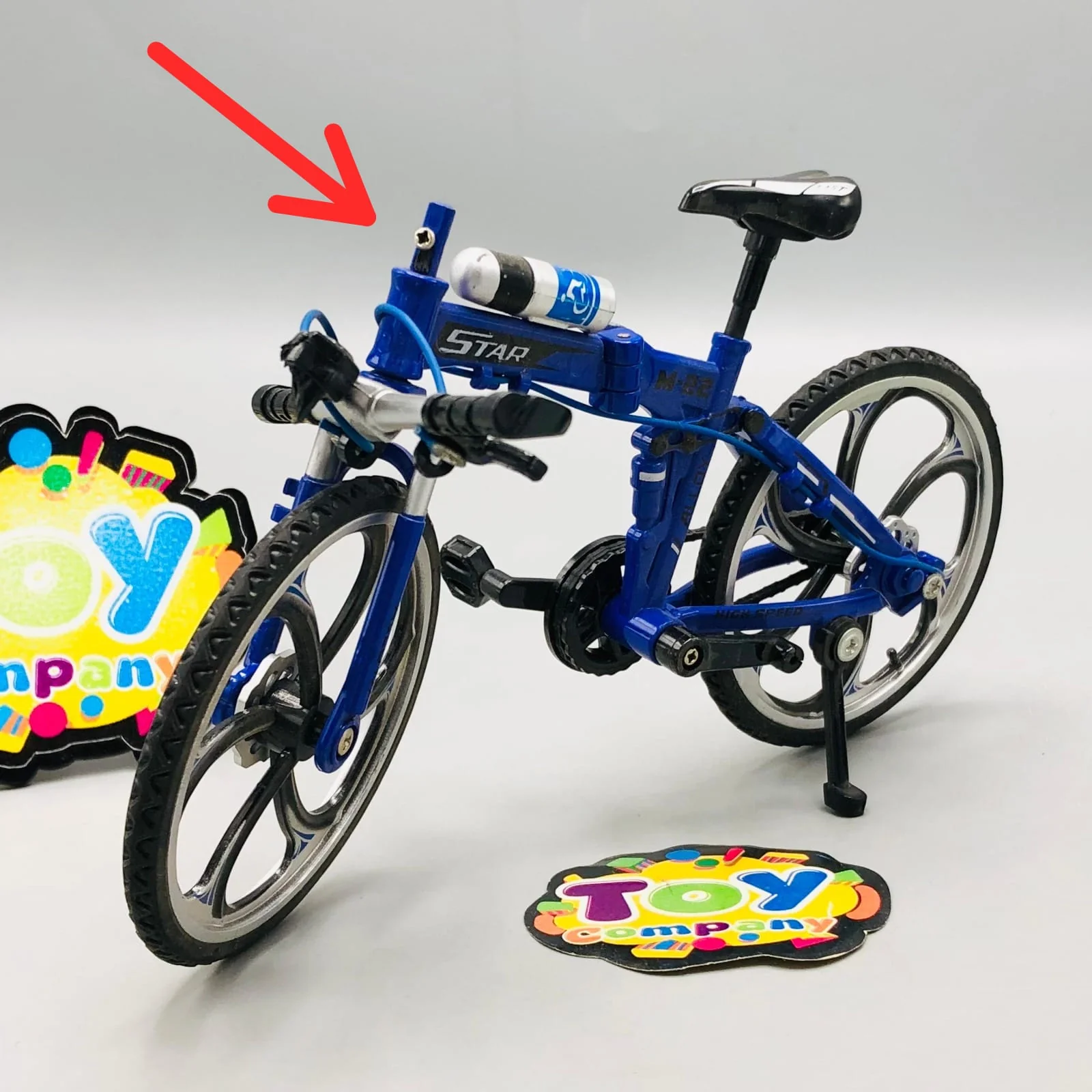 Alloy Bicycle Toy - Damaged - Image 2